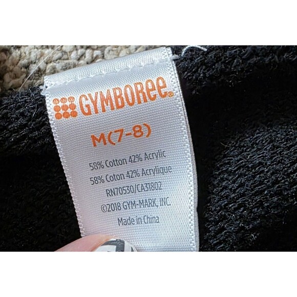 Gymboree Girls Size 8 Dress Set Leopard Print Black Gray Corduroy Winter - Picture 2 of 7